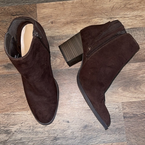 🔥LC LAUREN CONRAD BROWN BOOTS - Picture 2 of 5